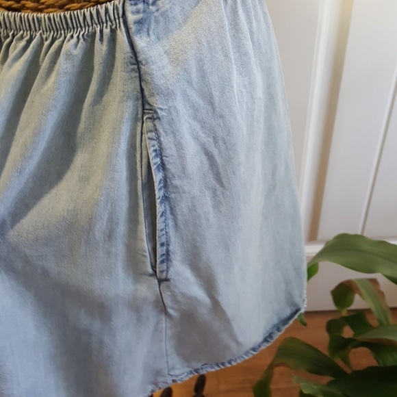 Denim mini dress - Picture 3 of 5